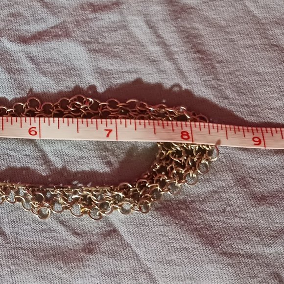 Vintage Silver Fashion Chainmail Necklace - Picture 7 of 8